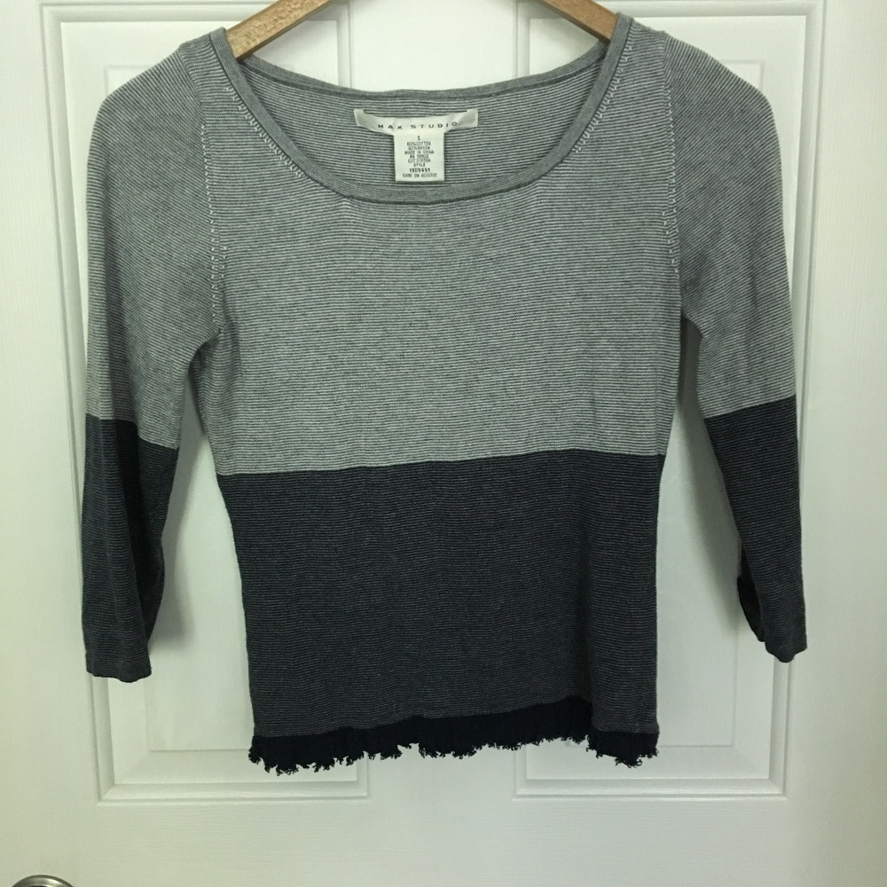 Max Studio 3/4 Sleeves Shirt